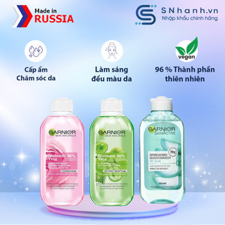 Toner cấp ẩm Garnier 96% tinh chất tự nhiên 200ml