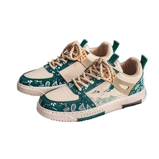 Giày sneaker nam thể thao hoạ tiết Cơn Sóng cực chất phong cách năng động thể thao dễ phối đồ TH-89
