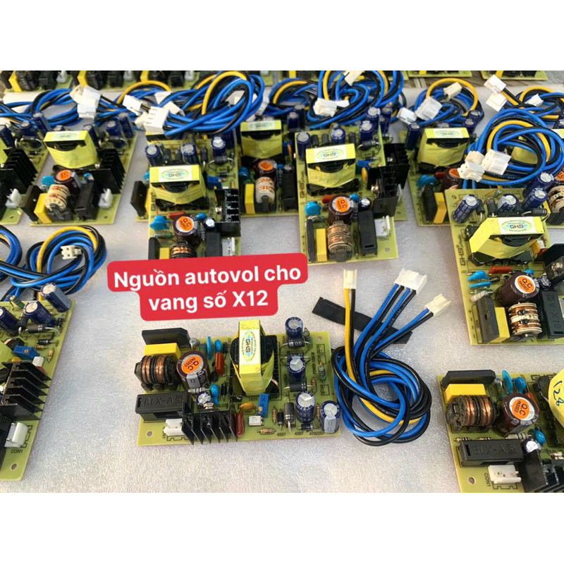 Nguồn autovol cho vang số X12 # Nguồn xung GHS