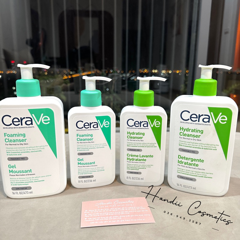 Sữa rửa mặt Cerave Foaming Cleanser