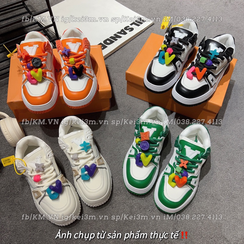 Giày Thể Thao LV Trainer Maxi