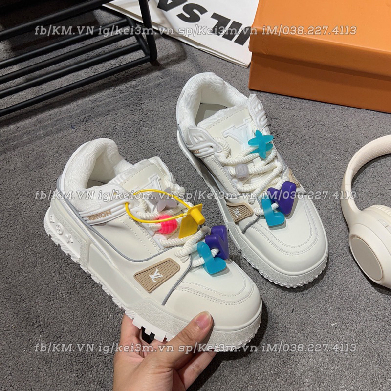Giày Thể Thao LV Trainer Maxi