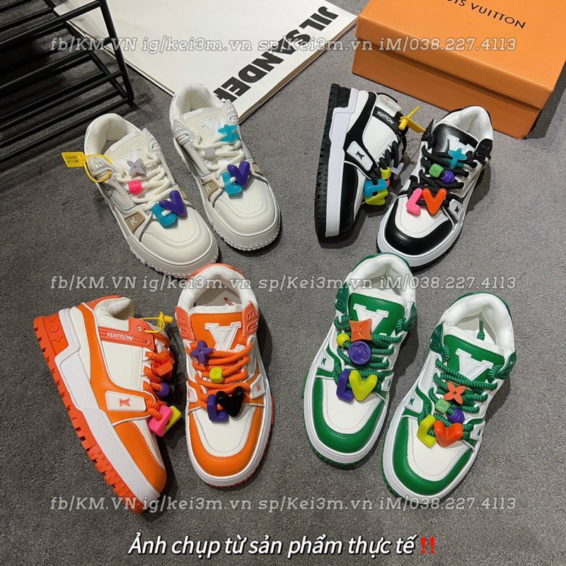 Giày Thể Thao LV Trainer Maxi