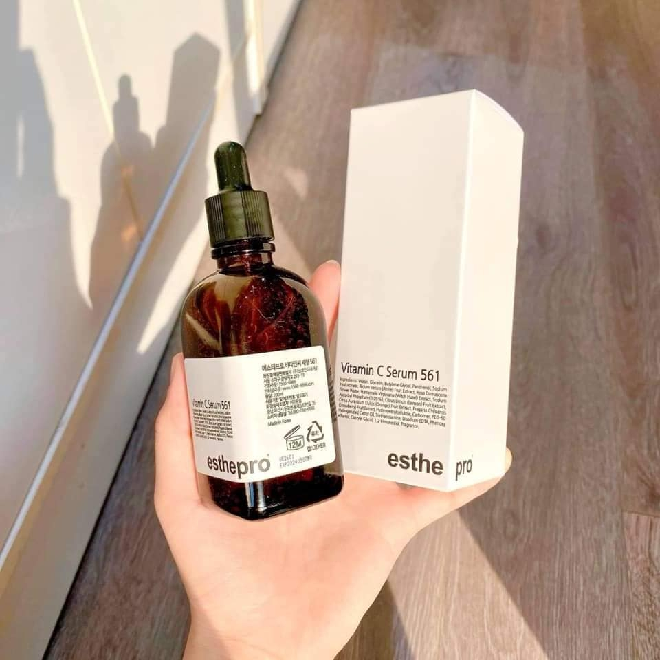 Tinh Chất Vitamin C 561 Serum Esthepro mới 100ml – Trắng da chống lão hóa