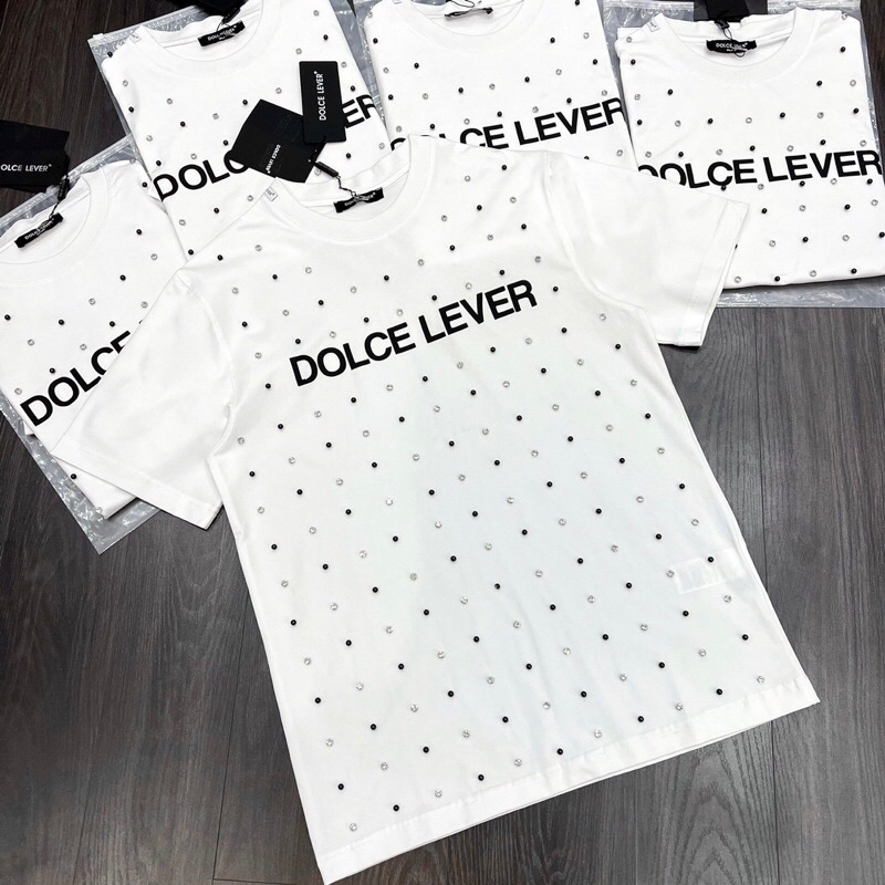 Áo thun đính kim loại dolce