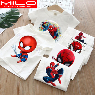 Áo Thun In Hình Người Nhện Spider Man Dành cho Trẻ em