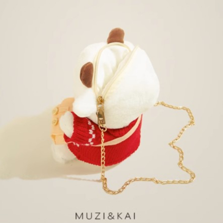 🌸Hàng Order🌸 Túi Xách Muzi&kai Chính Hãng Hình Chú Cừu Đáng Yêu Đeo Túi Nhỏ Dây Xích Đeo Sang Chảnh Nữ Tính 🌸 Quảng Châu