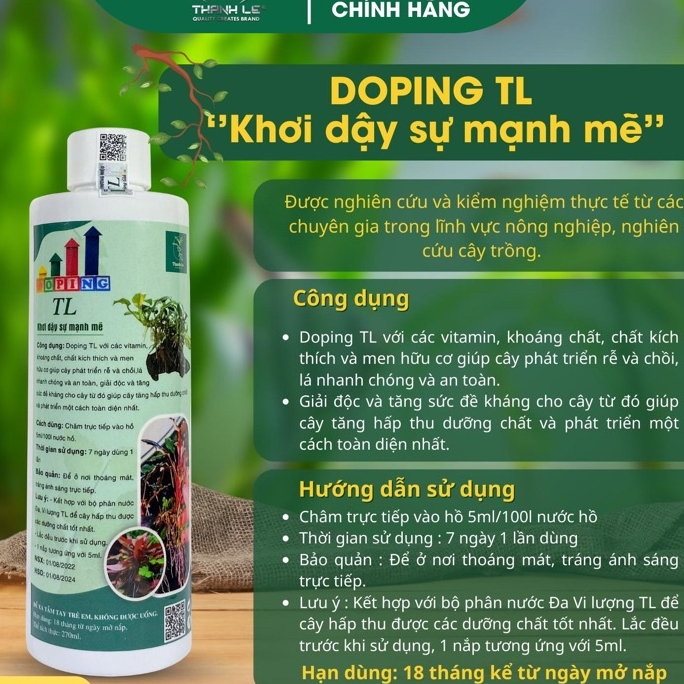 Doping TL  chai 100ml