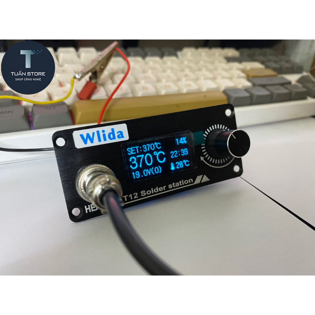 DIY Trạm hàn T12, màn Oled 1.3 inch