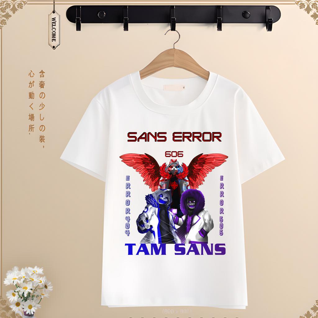 Áo Thun Error Sans 707 Sans Omni | Tứ Sans Đại Chiến cho bé cực hot