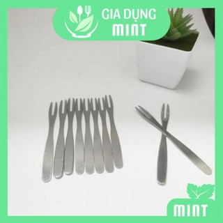 Nĩa ăn ốc - nĩa trái cây - nĩa ăn rau câu inox