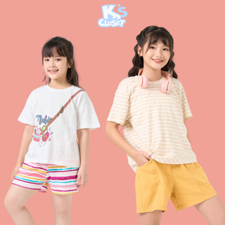 Bộ Quần Áo Cộc Tay K's Closet Cho Bé Gái (2 - 9 Tuổi) E017THS/KT254THS/KT280TWS E017ONS E029ONS E004TWS 017TWS