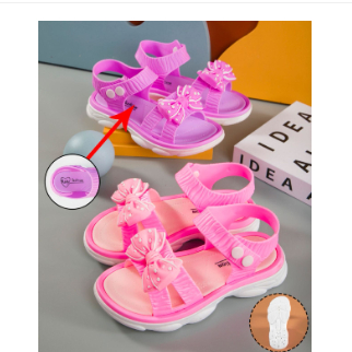 SANDAL QUAI GẮN NƠ CAO CẤP SIÊU ÊM CHO BÉ ( NƠ BI CAO CẤP )