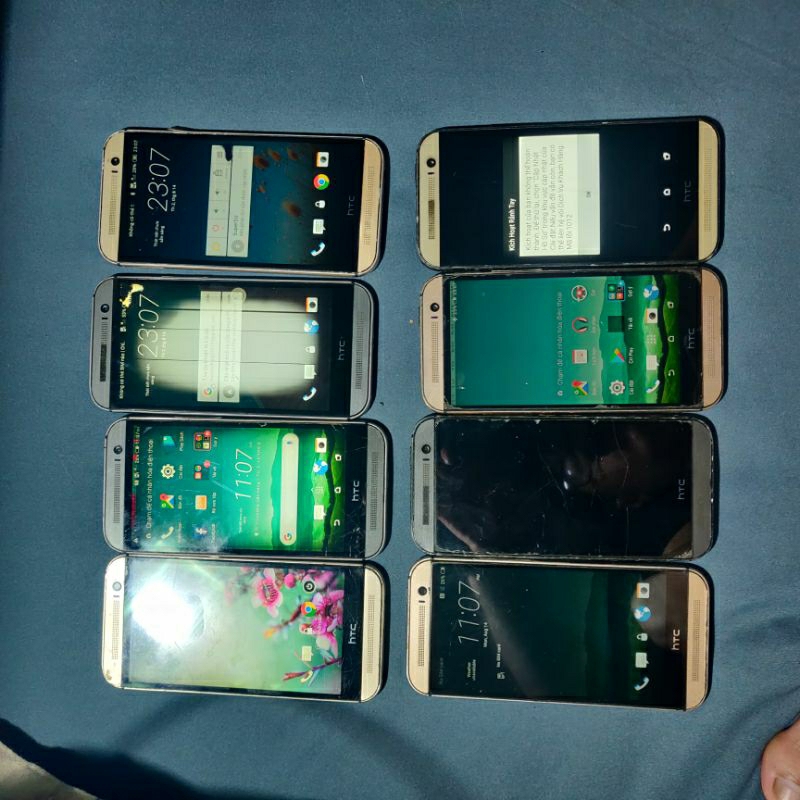 Xác HTC M8 còn lên hình