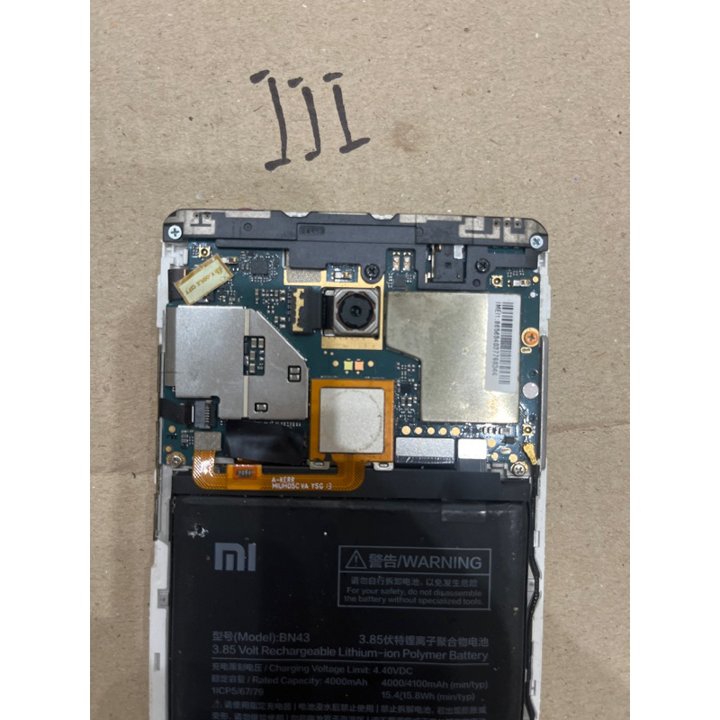 main sống xiaomi redmi note 4x