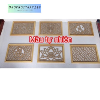 Tấm chống ám khói bàn thờ treo tường gỗ tự nhiên bền đẹp , tấm chắn khói bàn thờ giá rẻ