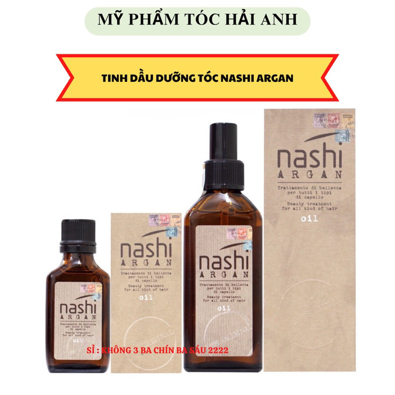 Tinh Dầu Dưỡng Tóc NASHI ARGAN OIL