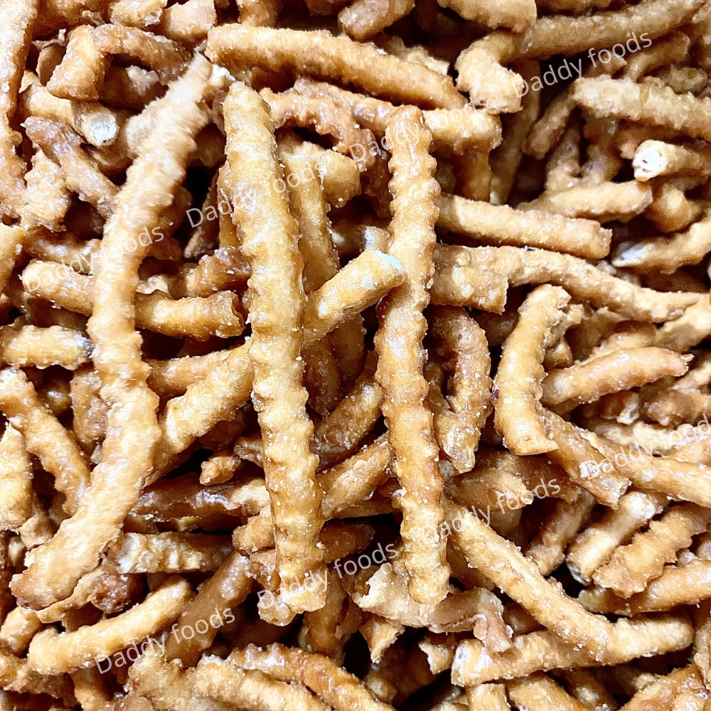 500g quẩy sâu bọc đường mùi gừng, quẩy cay cay đồ ăn vặt tuổi thơ