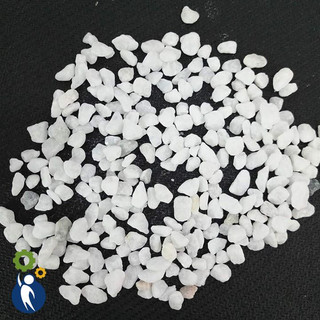 Đá sỏi trắng tự nhiên trang trí chậu cây, tiểu cảnh