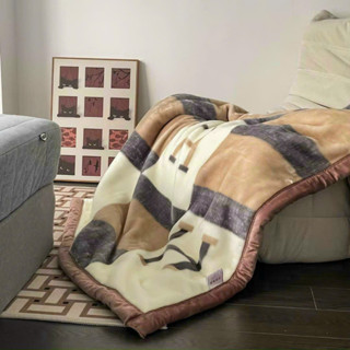 Chăn lông thỏ tuyết siêu nhẹ, chăn lông tuyết nhung đắp mùa đông cực ấm