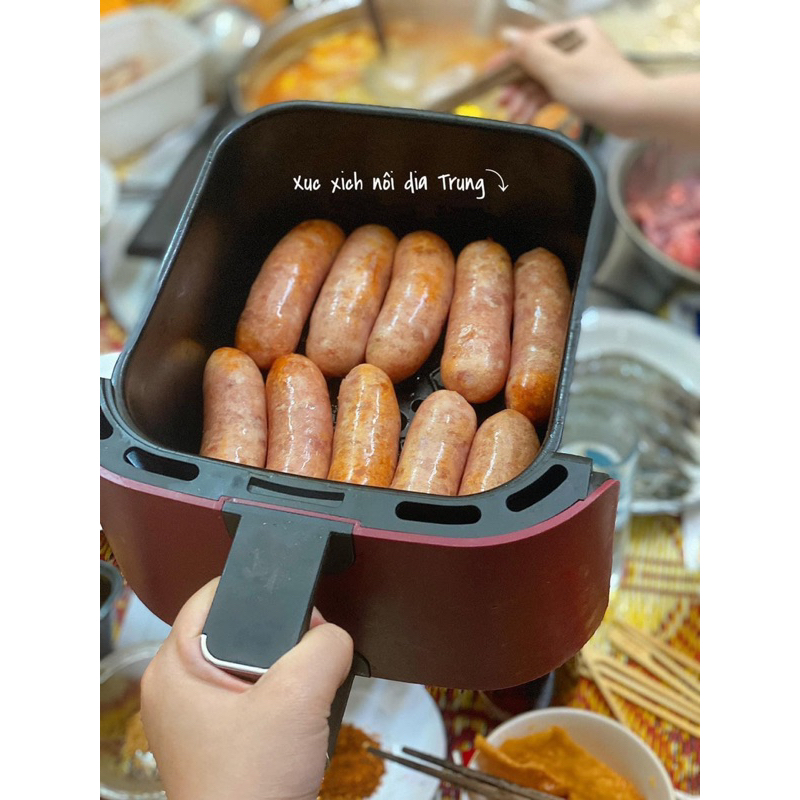 Xúc xích lạp xưởng Hà Khẩu tươi gói 500gram - chỉ giao hoả tốc Hà Nội