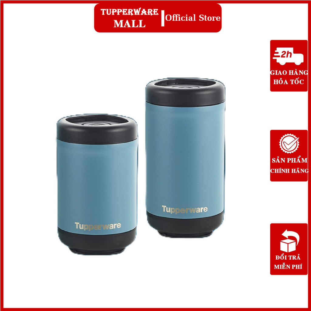 Hộp giữ nhiệt Tupperware Stacking Thermal 350ml/475ml