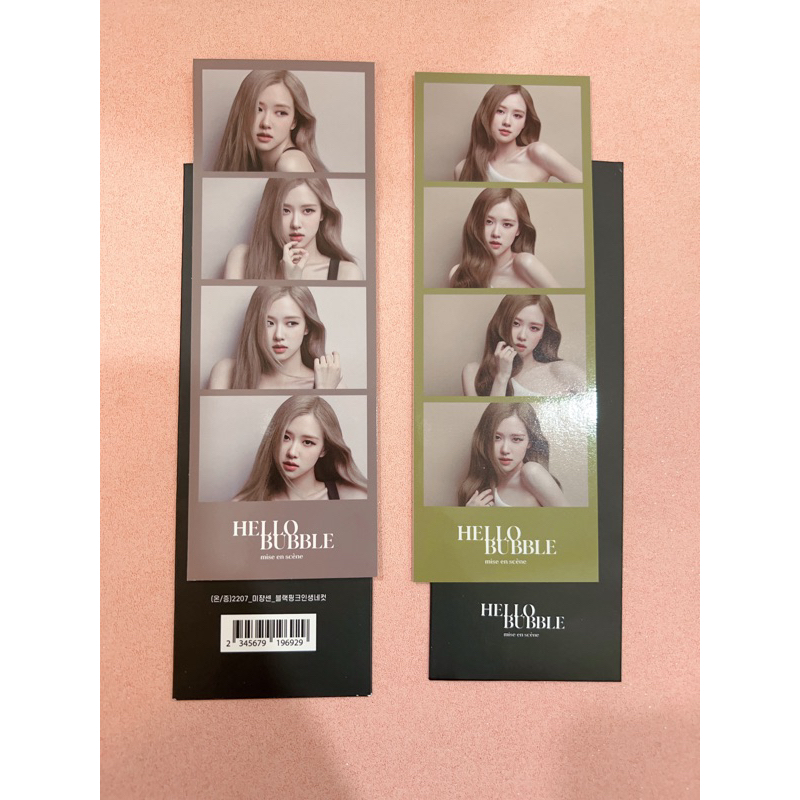 PHOTOSTRIPS ROSÉ HELLO BUBBLE MISE EN SCÈNE