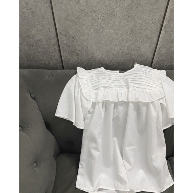 Áo babydoll xếp li