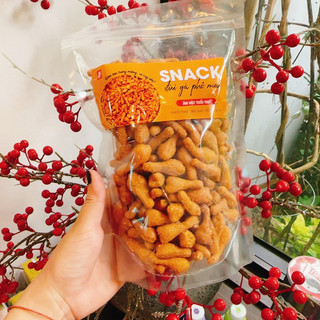 Snack đùi gà phô mai cay mặn ngọt giòn tan ngon nuốt lưỡi gói 350gram