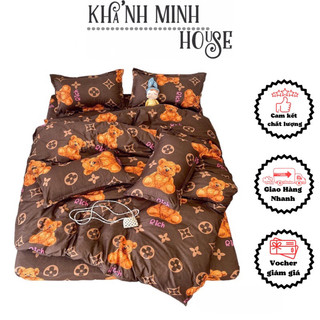 [SALE] Chăn Cotton, Bộ Chăn Ga Gối Cotton Poly Hàng Nhập Chất Lượng Cao