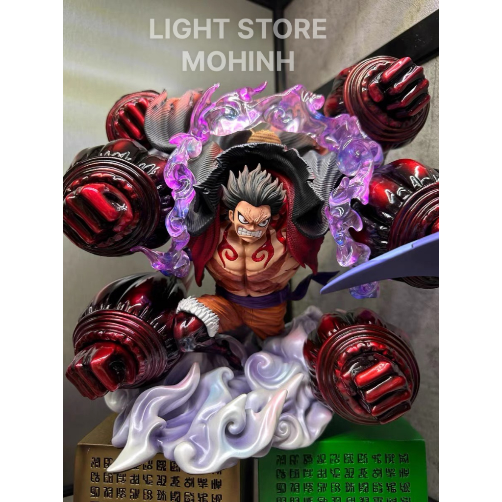 MÔ HÌNH NHÂN VẬT LUFFY GEAR 4 GATLING KHỔNG LỒ, ANIME ONE PIECE, SƯU TẦM TRANG TRÍ DECOR LIGHT STORE
