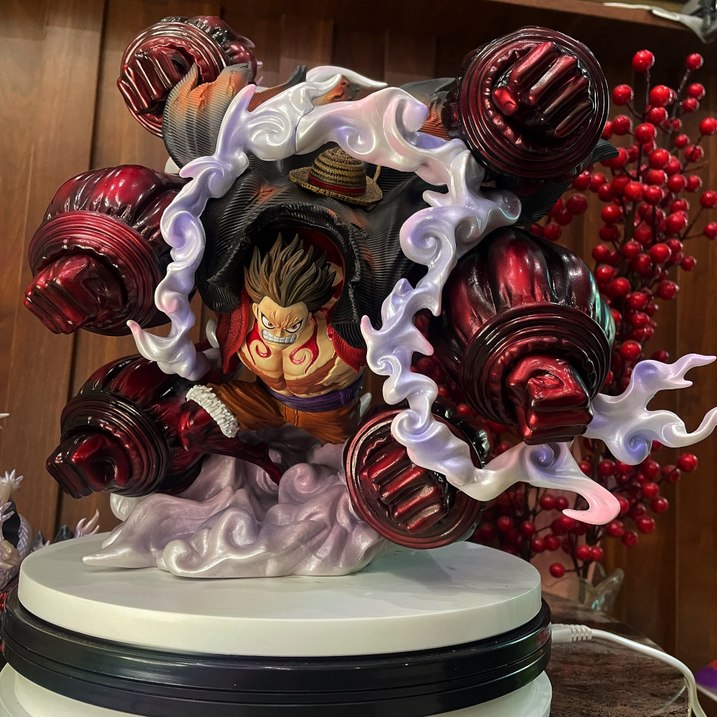 MÔ HÌNH NHÂN VẬT LUFFY GEAR 4 GATLING KHỔNG LỒ, ANIME ONE PIECE, SƯU TẦM TRANG TRÍ DECOR LIGHT STORE