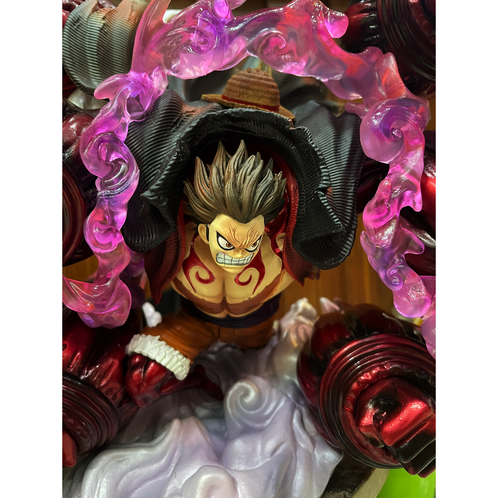 MÔ HÌNH NHÂN VẬT LUFFY GEAR 4 GATLING KHỔNG LỒ, ANIME ONE PIECE, SƯU TẦM TRANG TRÍ DECOR LIGHT STORE