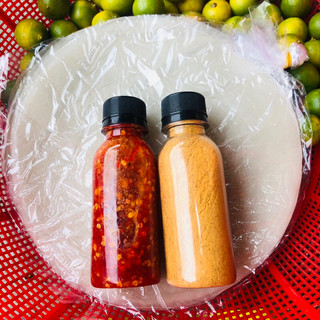 Bánh tráng Phơi Sương mix muối nhuyễn & sốt