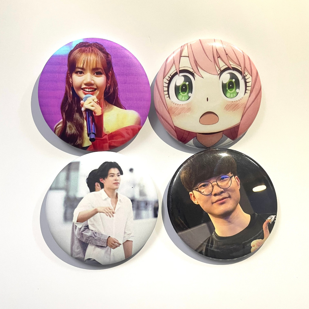 100 huy hiệu, Pin cài áo In theo yêu cầu