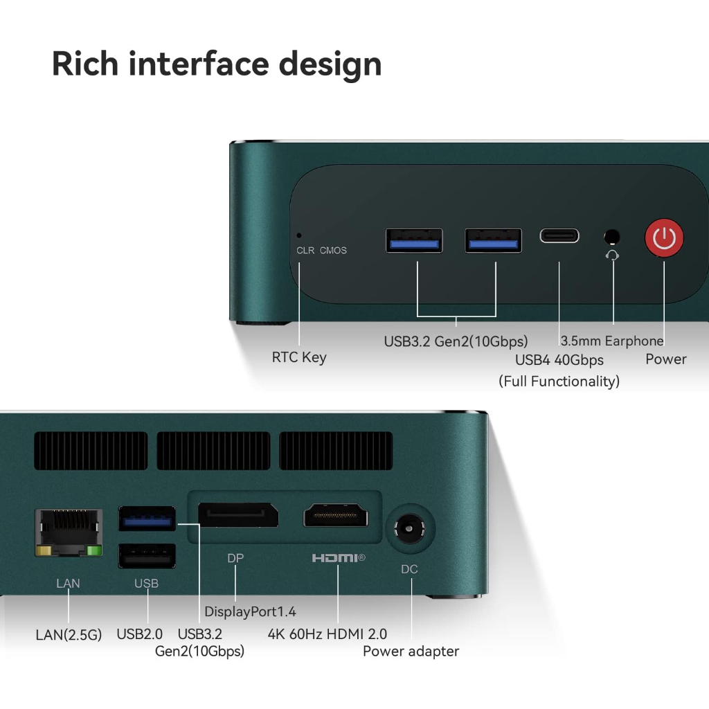 [LikeNew] Mini PC Minisforum UM690 WT ME LT 6900HX USB4 DDR5 NVMe LAN 2.5G 690 2ND FullBox Như Mới | BigBuy360 - bigbuy360.vn
