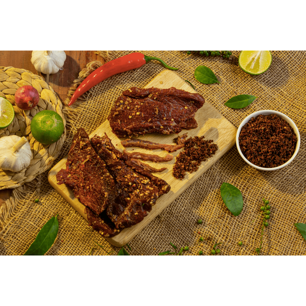 Quà biếu tặng - Bò Một Nắng Muối Kiến Vàng -  - Đặc sản Gia Lai chính hiệu