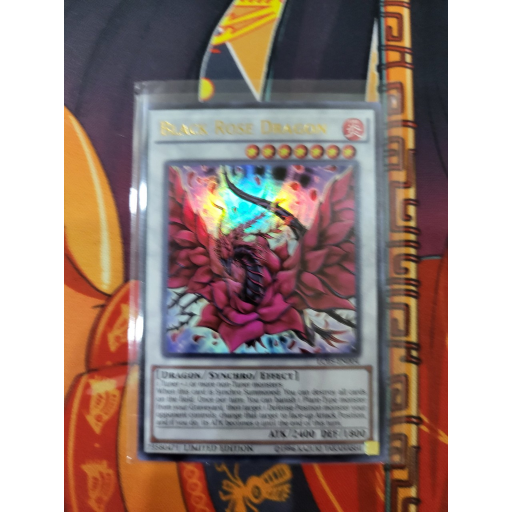 Black Rose Dragon - DUDE-EN010 - Ultra Rare 1st Edition