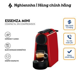 Máy Pha Cà Phê Viên Nén De'Longhi Nespresso Essenza Mini EN85, Espresso, Cappuccino, Nhập Đức, BH 12 Tháng, Nghiennha_99