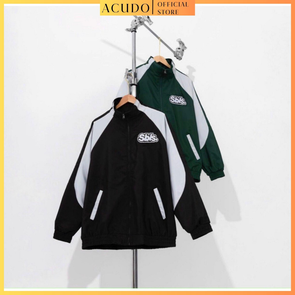 Áo khoác dù nam nữ unisex from rộng cổ đứng, Áo khoác gió local brand chính hãng chất vải dù 2 lớp cao cấp_ACUDO AD 80