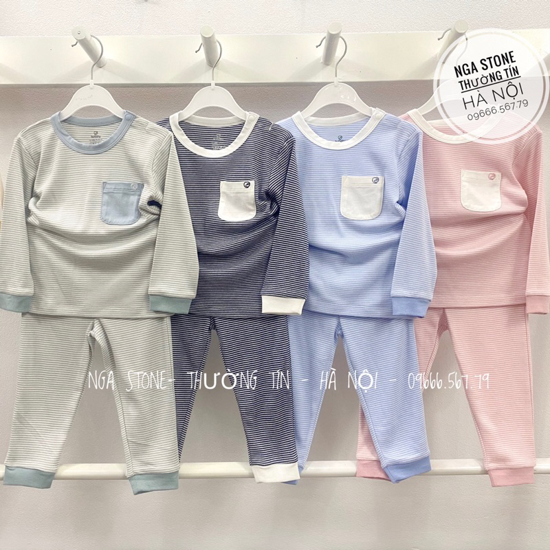 Bộ dài tay cho bé trai bé gái hãng bubaby