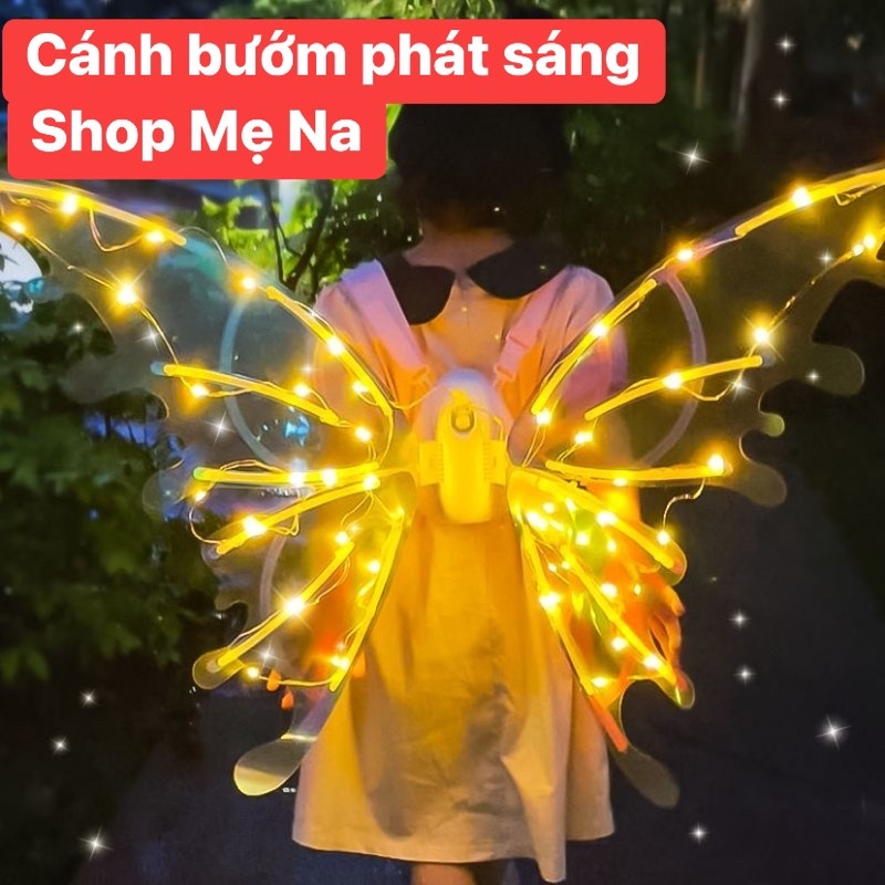 Cánh Bướm Điện Tử Phát Nhạc Và Đèn Phát Sáng Cho Bé Gái