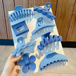 Set 8 kẹp tóc lớn phong cách Hàn Quốc