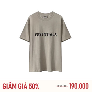 Áo thun Essentials Fear Of God FOG nam nữ , chữ in nổi, 7 màu , có big size