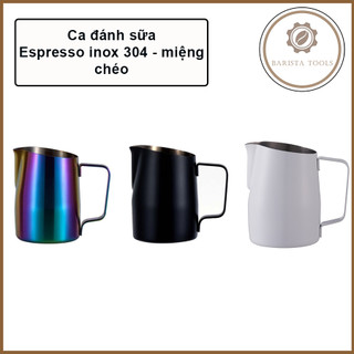 Ca đánh sữa mũi xiên espresso | Dụng cụ Barista