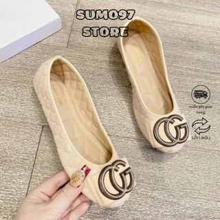 Giày búp bê, giày bệt trần trám ,giày bệt phong cách hàn quốc