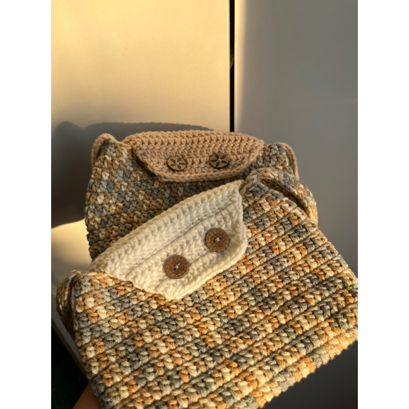 TÚI LEN ĐEO CHÉO HANDMADE VINTAGE