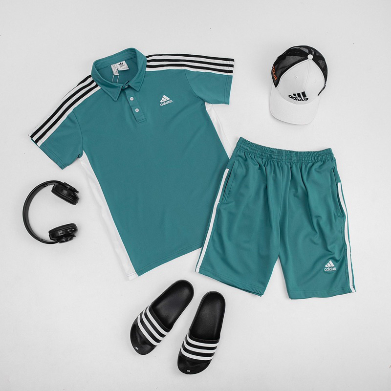 Bộ Thể Thao Adidas New 2023 . Chất Vải Thể Thao  Co Giãn 4 Chiều.Không Bai,Không Xù,Không Nhăn,Không Phai