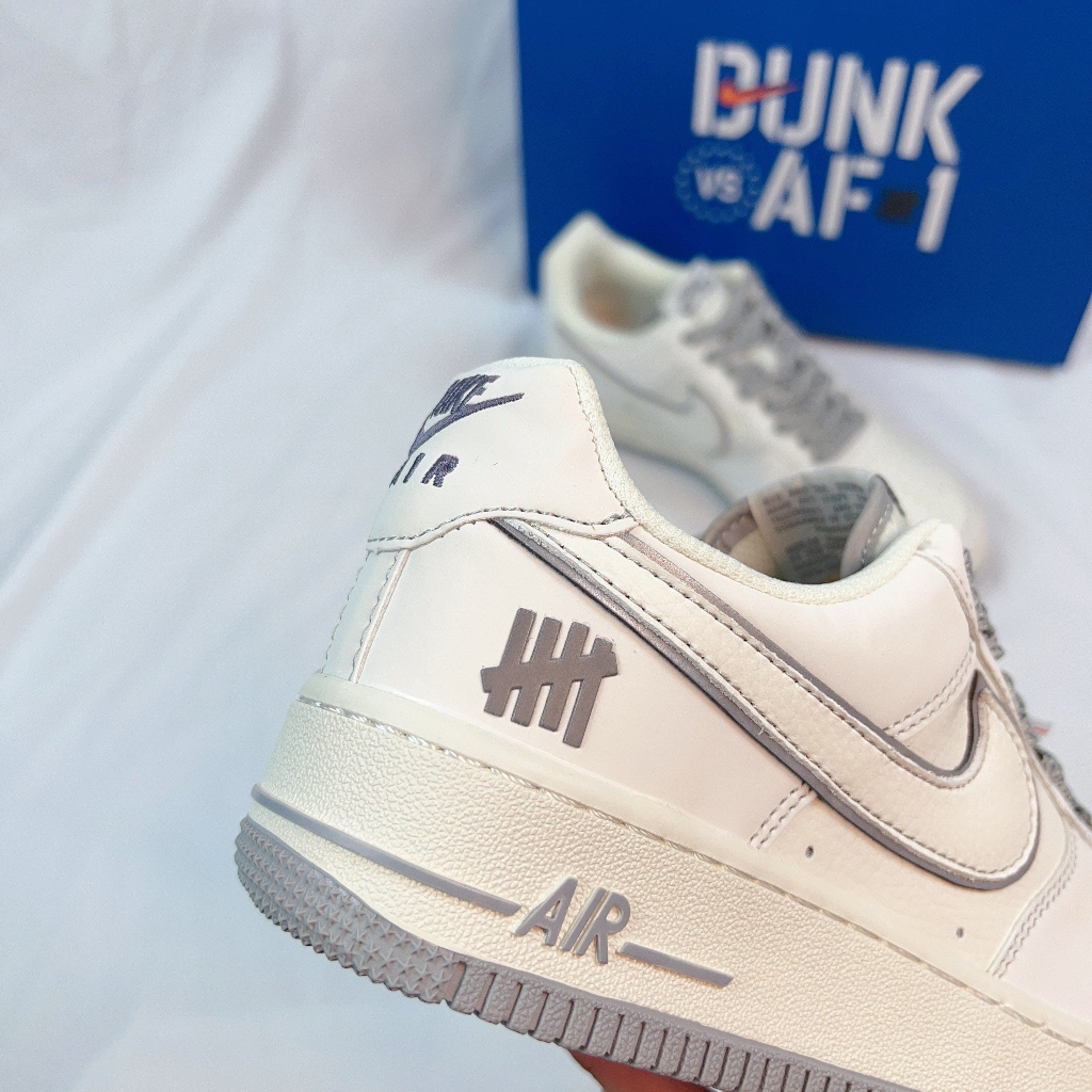 Giày Thể Thao Af1 Trắng Be Bút Bi Mới 2023 Air Force Low Dunk White Crem Full Box