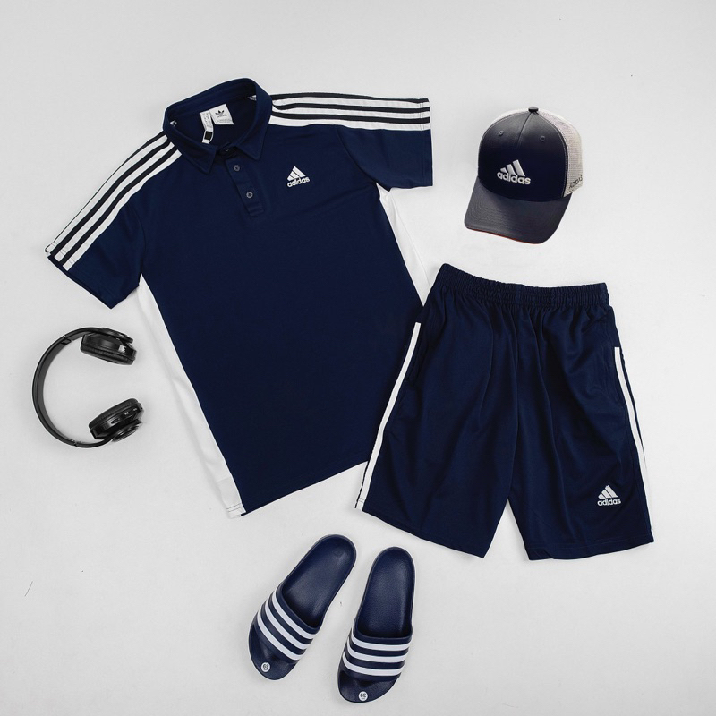 Bộ Thể Thao Adidas New 2023 . Chất Vải Thể Thao  Co Giãn 4 Chiều.Không Bai,Không Xù,Không Nhăn,Không Phai